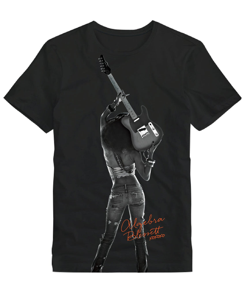 Algebra Blessett xoxo Men's Black T-shirt T-Shirt Algebra Blessett Online Store Small 