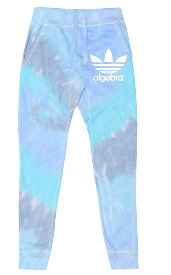 Blue Tie-Dye Jogger Pant Algebra Blessett "All Day I Dream About Singing"
